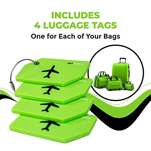 Huge Discounts Untethered Luggage Tags in Green - Secure and Stylish Tags for Travel Huge Discounts Untethered Luggage Tags in Green - Secure and Stylish Tags for Travel