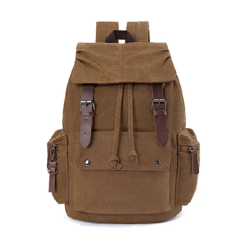 Weekend-Only Price Drops Casual Canvas Laptop Backpack 23L