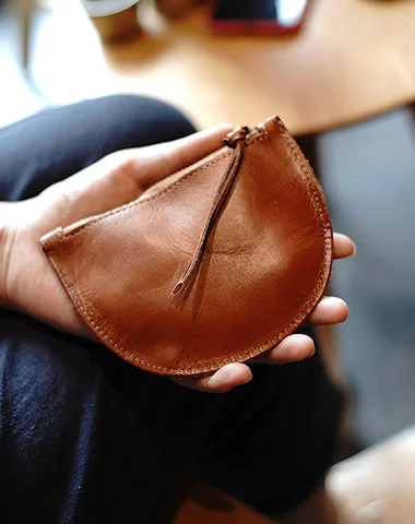 Loyalty Reward Vintage Women Brown Leather Zip Coin Pouch Saddle Coin Wallet Change Wallet For Women Loyalty Reward Vintage Women Brown Leather Zip Coin Pouch Saddle Coin Wallet Change Wallet For Women
