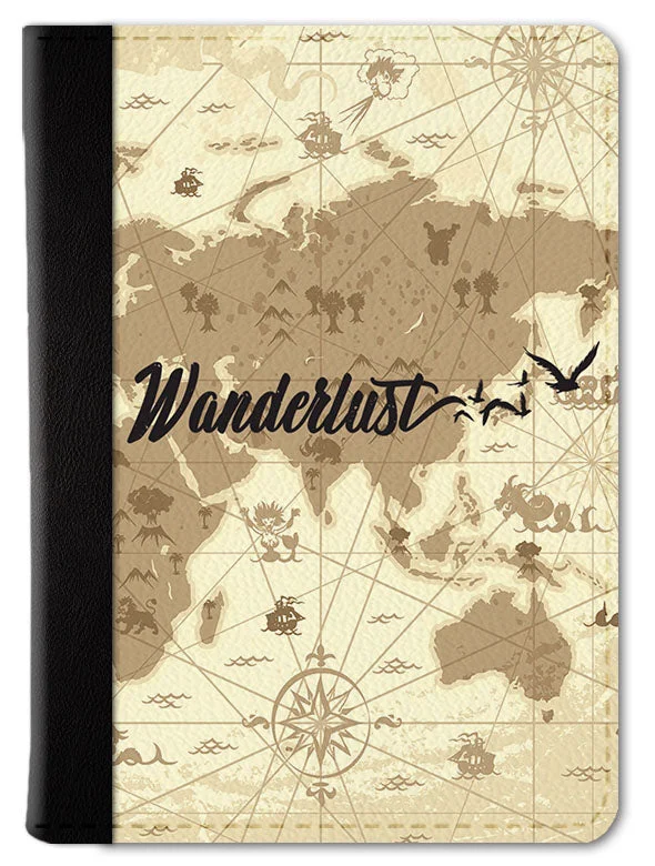Deal Dash Wanderlust Freedom Passport Wallet