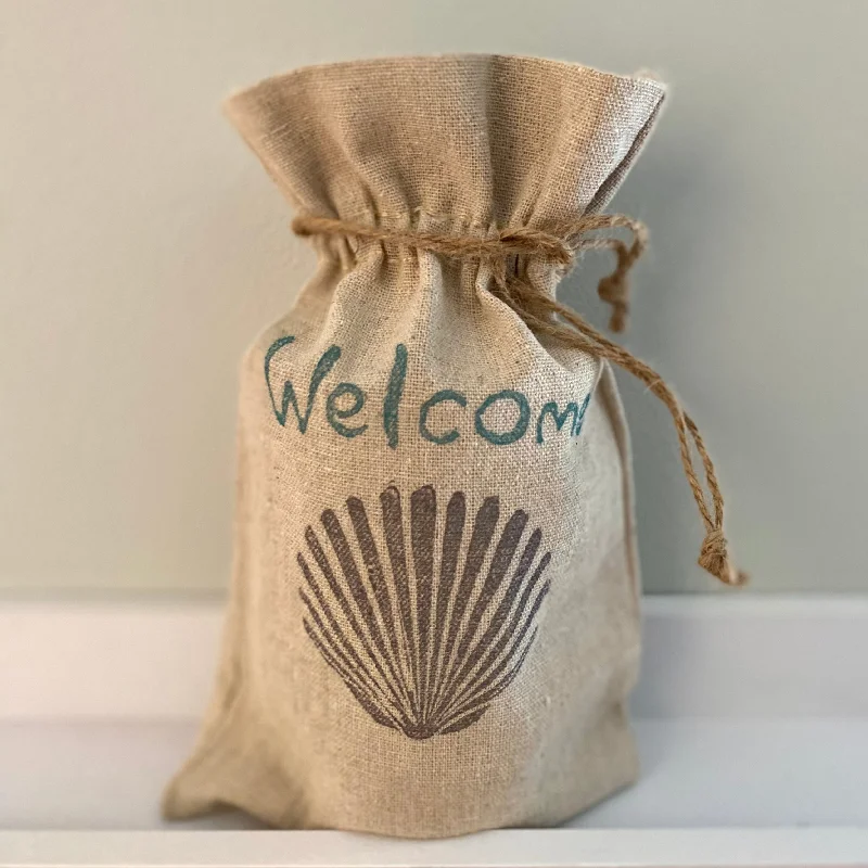 While Supplies Last Welcome Drawstring Bag