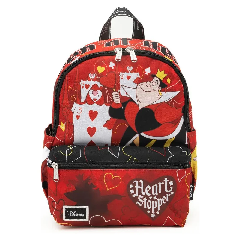 Fantastic Deals Disney Alice in Wonderland Queen of Hearts Park Day Nylon Mini Backpack Fantastic Deals Disney Alice in Wonderland Queen of Hearts Park Day Nylon Mini Backpack