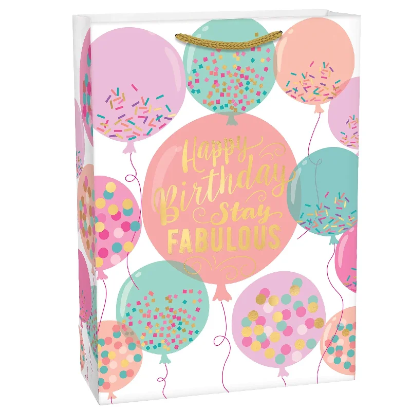 Early Access XL Gift Bag - Birthday Balloons