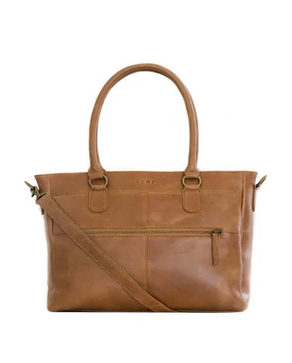 Weekend Discounts to Savor Zemp Casablanca 15” Tote | Waxy Tan